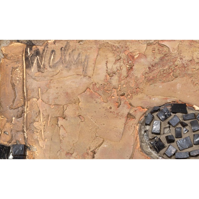 Hugh Wiley, Modern Abstract, Mixed Media For Sale - Image 4 of 7