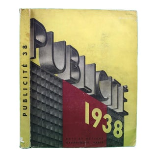 "Publicite 1938" Peignot, Charles & Lejard, Andre, Et Al. For Sale