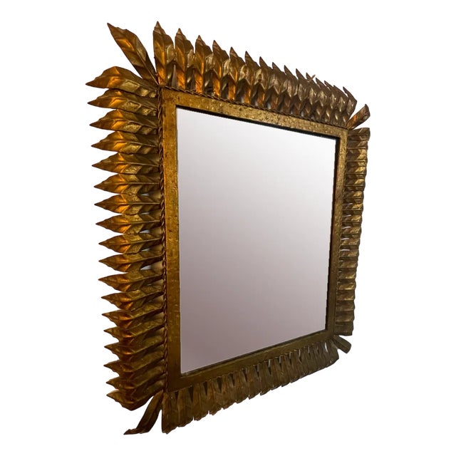 Italian Sun Mirror, 1950s For Sale