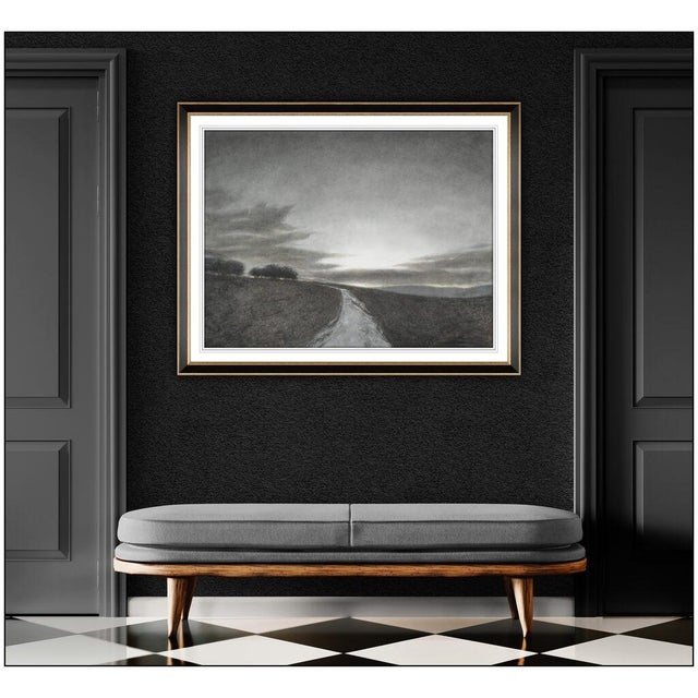 Message us to inquire about custom framing options! (Included for free with every purchase) The artwork here, "The Road...