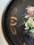 Mid 20th Century Pilgrim Art Hand Decorated Oval Tole Tray With Stand for B Altman & Co For Sale In Philadelphia - Image 6 of 13