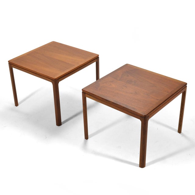 Mid-Century Modern 1950s Scandinavian Modern Folke Ohlsson for Dux Teak Side Table (Pair) For Sale - Image 3 of 10