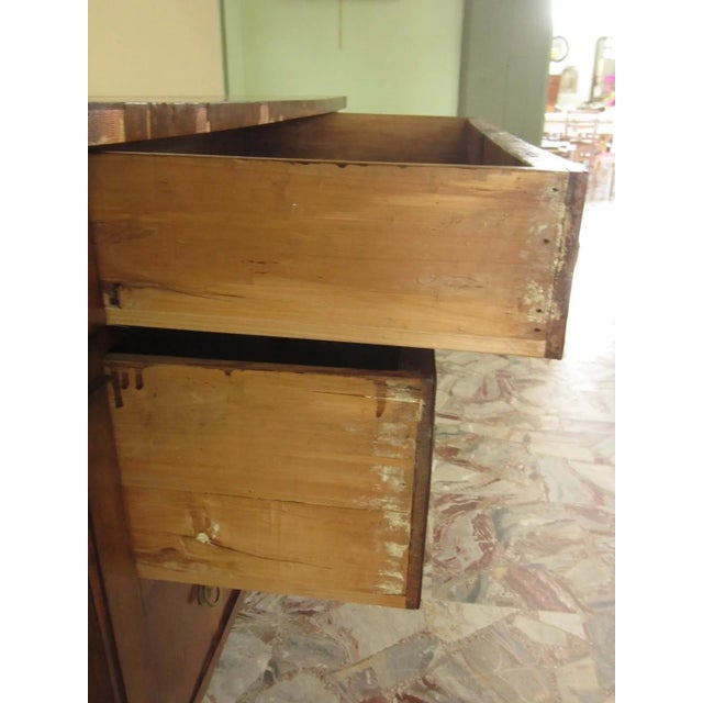 Italian Walnut Chest of Drawers For Sale - Image 5 of 12