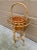 Mid-Century Rattan and Bamboo Champagne Butler Stand For Sale - Image 4 of 13