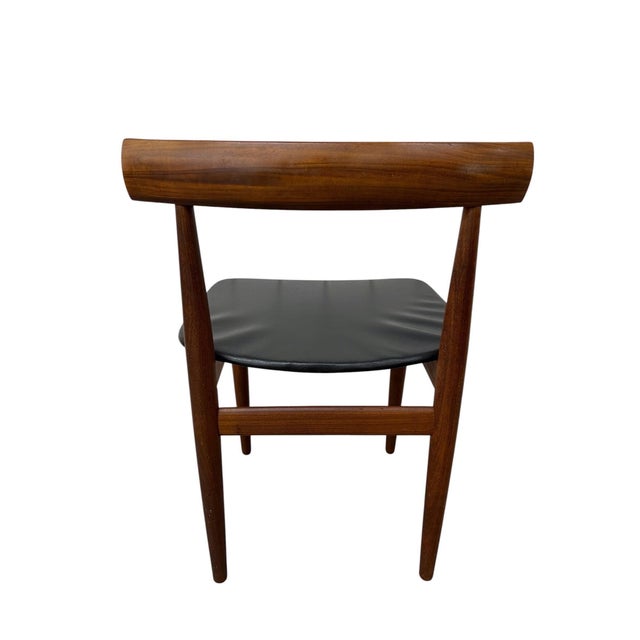 Mid-Century Danish Modern Hans Olsen Roundette Teak Nesting Chairs - Set of 5 For Sale In Philadelphia - Image 6 of 7