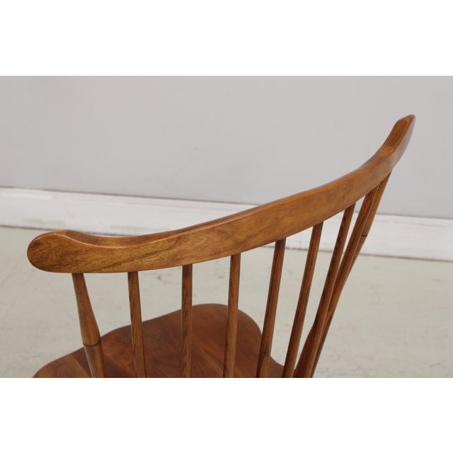 Set of 6 Stickley Cherry Windsor Style Chairs For Sale - Image 14 of 18