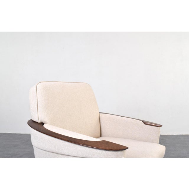 Wood Mid-Century Modern German Lounge Chair, 1960s For Sale - Image 7 of 11