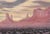 Contemporary Valley of the Rocks by Mark Harrison | Oil on linen Landscape of rocky formations at sunset For Sale - Image 3 of 3