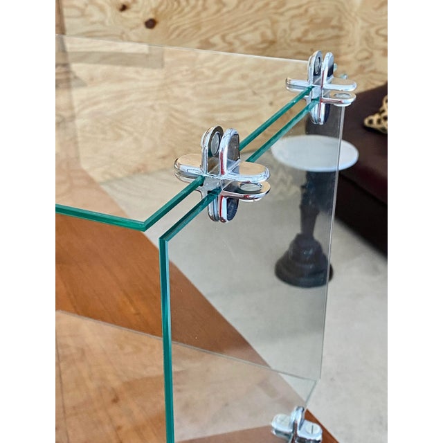 Minimalist Glass Display Cube For Sale - Image 13 of 15