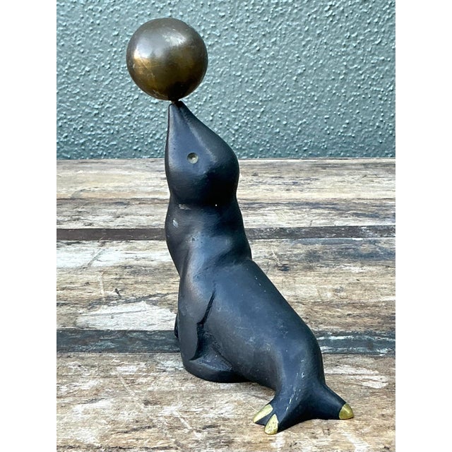 Late 20th Century Vintage Mexican Seal With Ball For Sale - Image 5 of 12