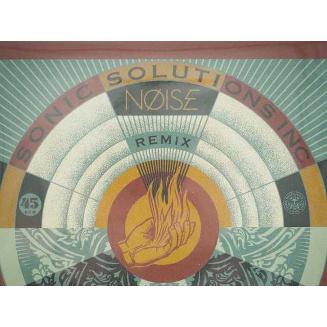 Shepard Fairey, Noise, Lithograph For Sale - Image 7 of 8