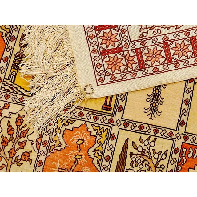 1960s Turkish Hireke Rug, 1960s For Sale - Image 5 of 10