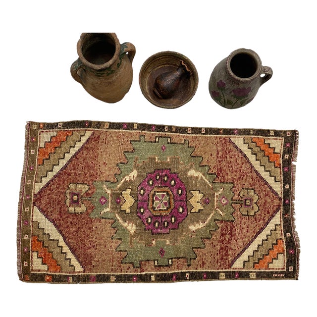Small Anatolian Kurdish Carpet For Sale