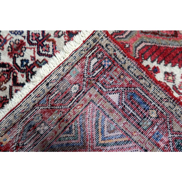 1920s 1920s, Antique Persian Hamadan Rug 4' X 6' For Sale - Image 5 of 12