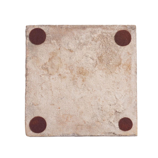 17th Century Delft Scenic Tile of Girl Astride a Farm Animal, C. 1600's For Sale - Image 5 of 5