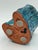 Late 20th Century Vintage MCM Brutalist Studio Pottery Vase For Sale - Image 5 of 7