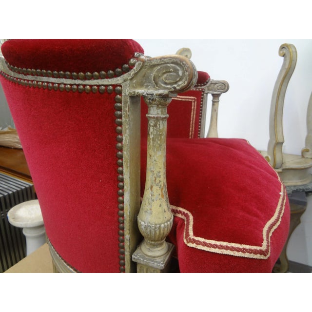 18th Century French Directoire Bergere For Sale In Houston - Image 6 of 13