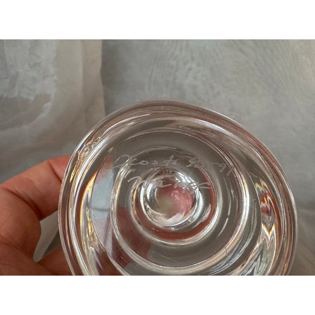 Goran and Ann Warff Göran Wärff Kosta Boda Art Glass Snail Sculpture For Sale - Image 4 of 14