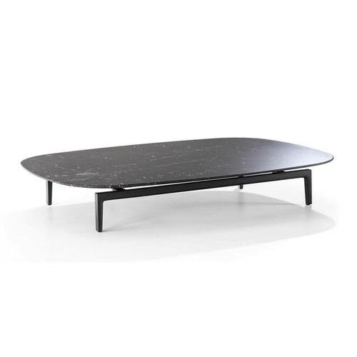Marble and Aluminium Base Volage Ex-S Coffee Table by Philippe Starck for Cassina For Sale - Image 14 of 16