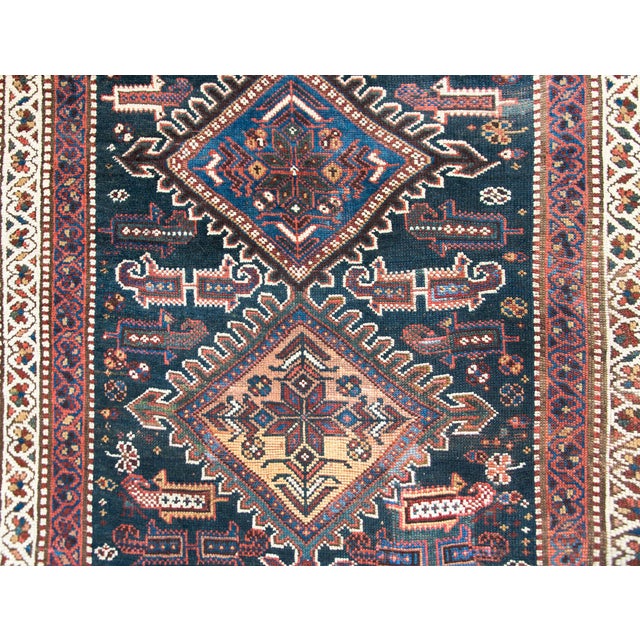Early 20th Century Persian Qashqai Runner For Sale - Image 13 of 14