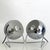Vintage Chrome Eyeball Lamps, 1980s, Set of 2 For Sale - Image 11 of 11