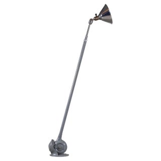 Industrial Triplex Wall Lamp attributed to Johan Petter Johansson, Sweden, 1940s For Sale