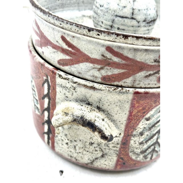 Ceramic Box by Gustave Reynaud for Vallauris, 1960s For Sale - Image 4 of 9