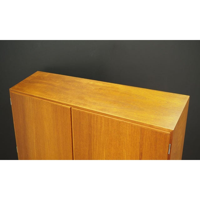 Orange Danish Teak Cabinet, 1970s For Sale - Image 8 of 11