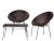 Mid-Century Italian Rattan Armchairs & Table Set, 1950s, Set of 3 For Sale - Image 11 of 11