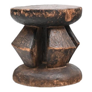 African Dogon Stool in Wood For Sale