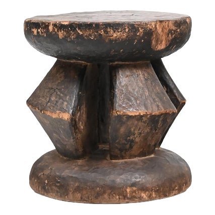 African Dogon Stool in Wood For Sale