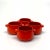 Red Ceramic Mid-Century Dinner Set by Gerz West Germany - Place Settings for 4 / 22 Pieces For Sale - Image 4 of 12