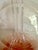 Victorian 1930s Set of 7 MacBeth-Evans Dogwood Pink Depression Glass Luncheon Plates For Sale - Image 3 of 8
