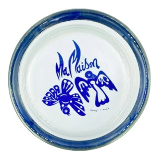 Vintage Ma Maison Los Angeles Restaurant Glass Ashtray For Sale