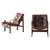 Leather Easy Chairs by Torbjørn Afdal for Bruksbo, 1962, Set of 2 For Sale - Image 11 of 11