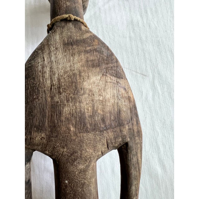 Antique African Carved Wood Fertility Statue For Sale In Raleigh - Image 6 of 13