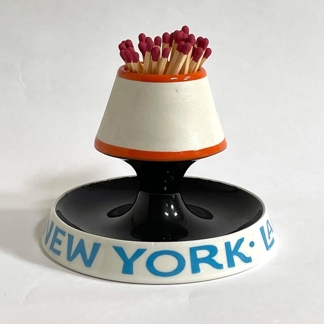 1960s Alexander Girard Ashtray/Match Holder From La Fonda Del Sol For Sale - Image 5 of 9