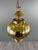 20th Century Amber Blown Glass Lantern Pendant Lights, Set of 2 For Sale - Image 4 of 10