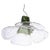Tulip Pendant Lamp in Green and Clear Murano Glass by Carlo Nason for AV Mazzega, Italy, 1960s For Sale - Image 12 of 12