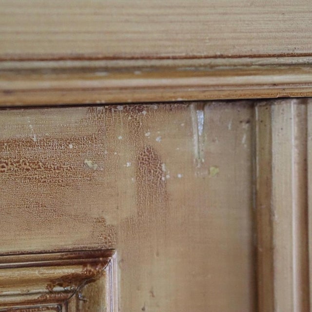 Two-Door Wardrobe with Beer Glaze, 1890s For Sale - Image 15 of 18