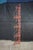 Late 20th Century Vintage French Style Red Scrolled Wrought Iron Four-Tier Corner Etagere Stand For Sale - Image 5 of 18