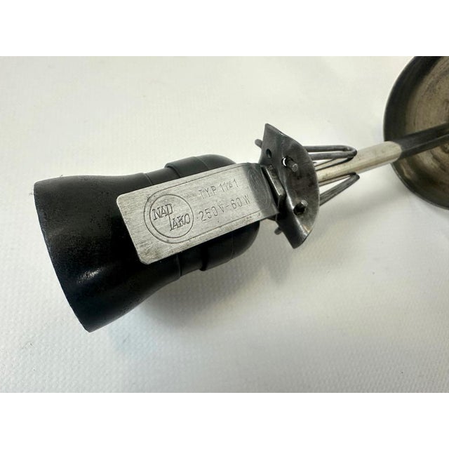 Mid-Century Czech Milk Glass Pendant Lamp from Napako, 1960s For Sale - Image 10 of 14