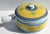1970s Caleca Ceramic Hand Painted Italy Round Casserole With Lid Rustic European Pottery For Sale In Miami - Image 6 of 13