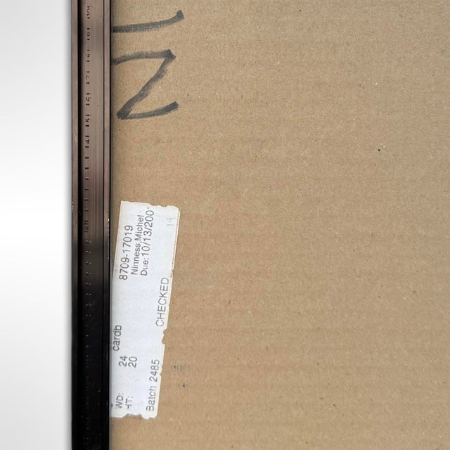 Vintage Subirachs Santa Cena 1987 Sagrada Familia Barcelona Original Print, Framed For Sale - Image 12 of 12