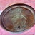 Vintage Hammered Copper Tea Kettle With Wood Grip and Porcelain Finial For Sale - Image 9 of 9