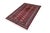 Shabby Chic Tribal Bokhara Maroon/Gray Hand Knotted Wool Rug For Sale - Image 3 of 9