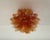 Murano Ceiling Lamp, 32 Amber Felci Glasses For Sale - Image 9 of 10