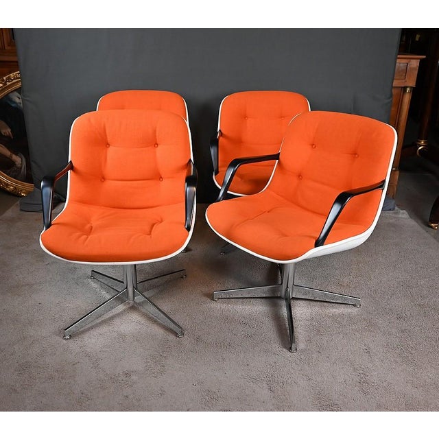 Vintage Chairs by Randall Buck for Steelcase Strafor, 1970, Set of 4 For Sale - Image 3 of 18