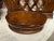 1940s Wood Inlaid Oval Box For Sale - Image 5 of 5