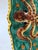 Vintage Mid Century Pascal Ravello Italian Hand Painted Lobster Seafood Platter For Sale - Image 4 of 8
